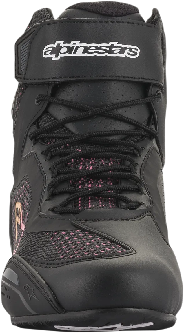 ALPINESTARS Stella Faster-3 Rideknit Shoes - Black/Yellow/Pink - US 10 2510520143910