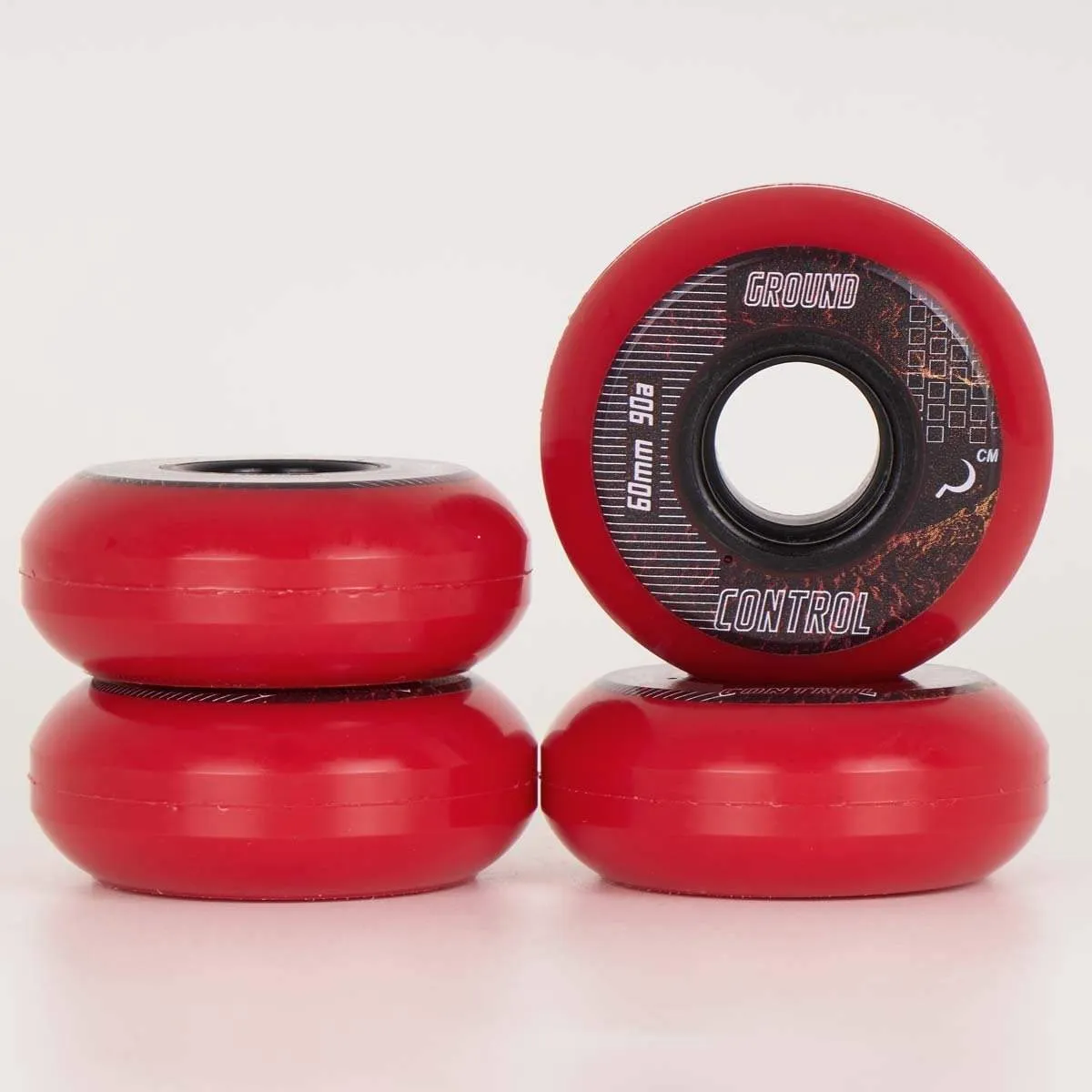 Ground Control EarthCity Wheels 60mm / 90a - Red