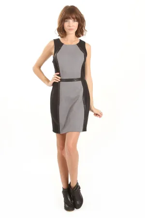 Sleek Slate Dress