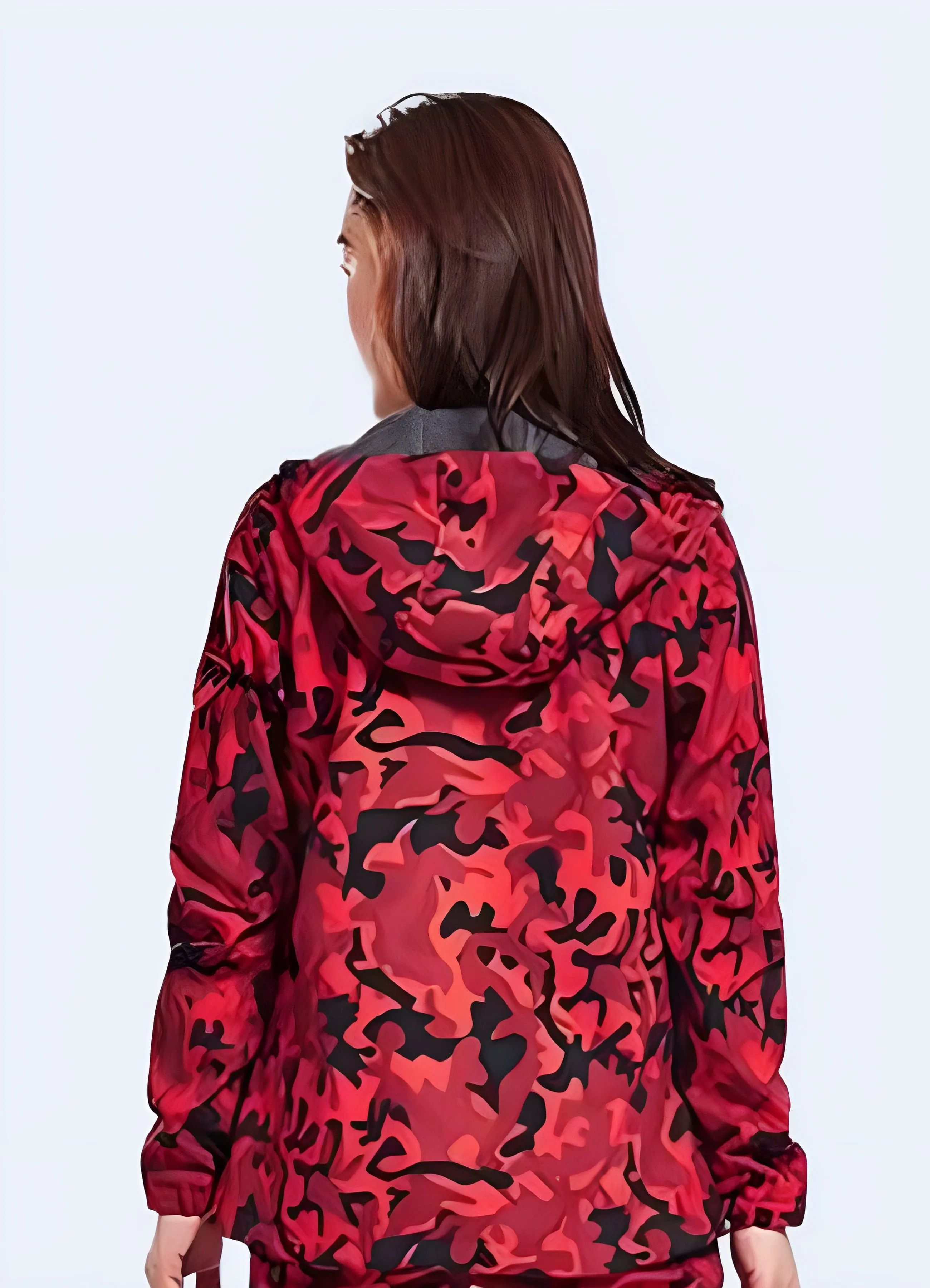 Women's Red Camo Tactical Jacket